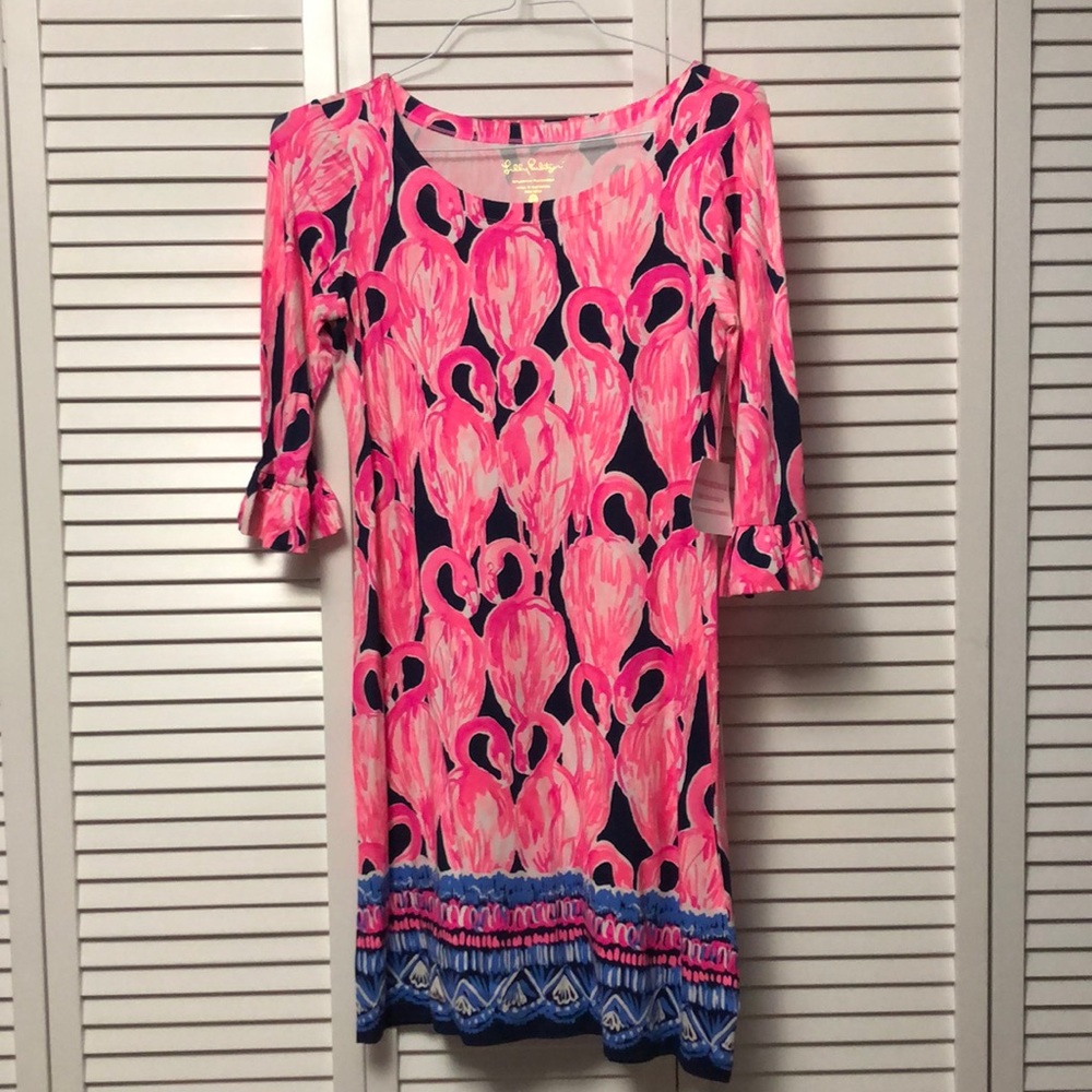 Lilly Pulitzer Flamingo Dress